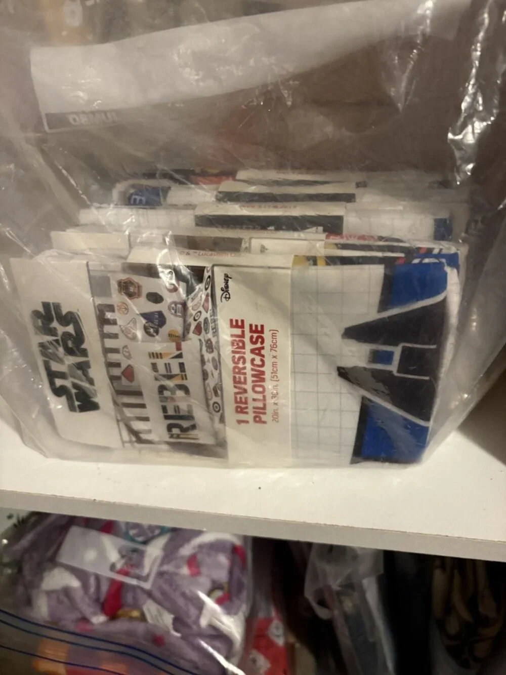 Star Wars Reversible Pillowcase 20x30